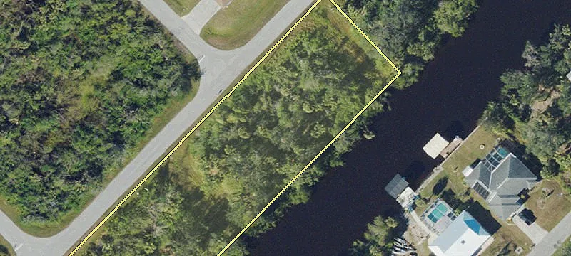 Port Charlotte Canal Front Lot