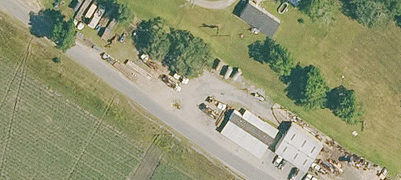 Industrial Facility with Heavy-Duty Yard