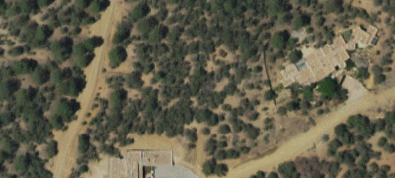 Land with Mountain and City Views