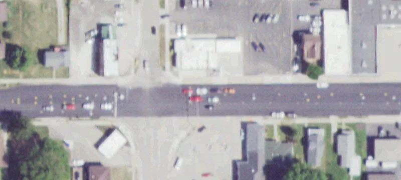 Retail Building with Parking Spaces