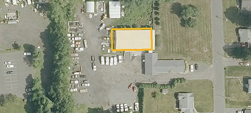 Industrial Building with Fenced Yard