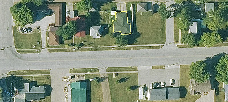 Land with Detached Two-Car Garage