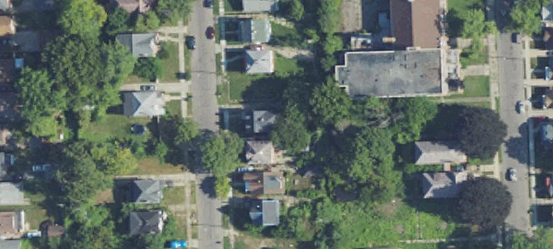 Spacious Duplex with Vacant Lot