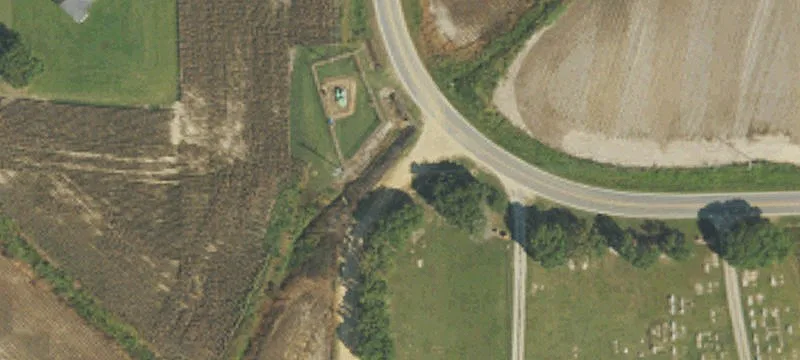 Brick Church on Large Lot