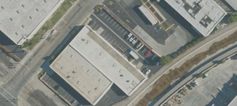 Warehouse with Fenced Yard
