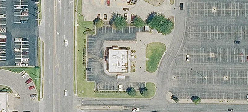 Freestanding Restaurant Building with Drive-Thru