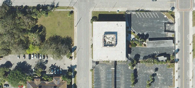 Downtown Fort Pierce Corner Building