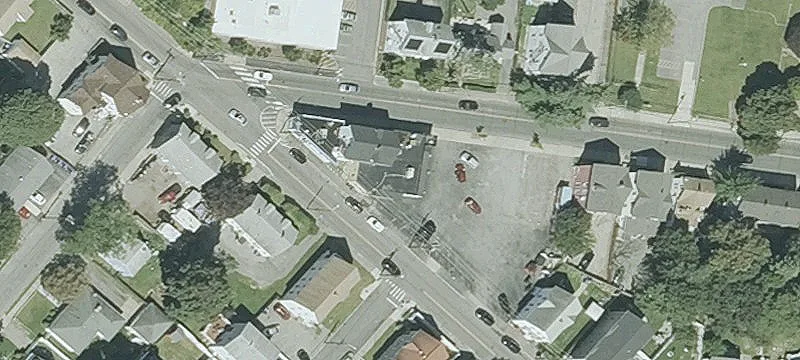 Mixed-Use Building with Development Potential