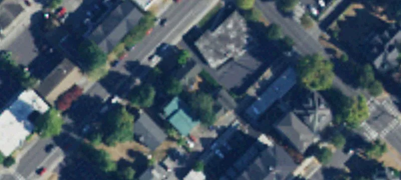 Development Site with Mid-Century Building