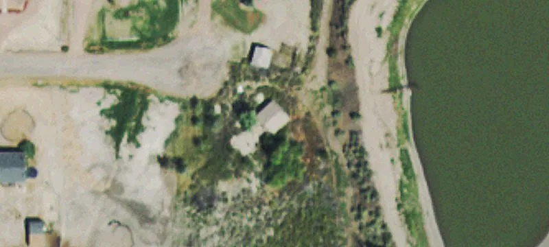 Residential Building Site Near Reservoir