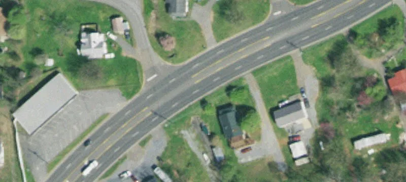 Rural Church with Expansive Parking