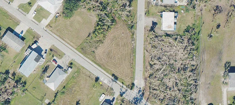 Cleared Corner Lot on Pine Island