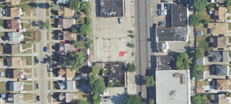 Vacant Paved Commercial Land