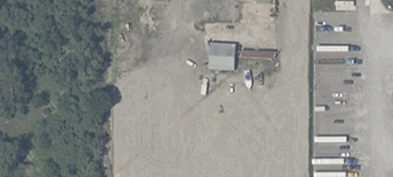 Industrial Yard with Trailer Parking