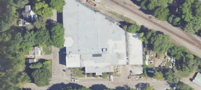 Heavy Manufacturing Warehouse with Cranes