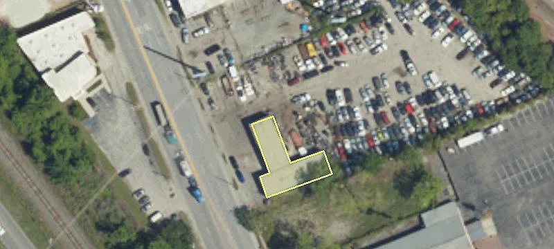 Industrial Storage Parcel with Warehouse