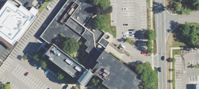 Four-Story Office Building with Atrium