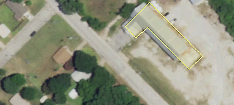 Fenced Industrial Yard with Offices