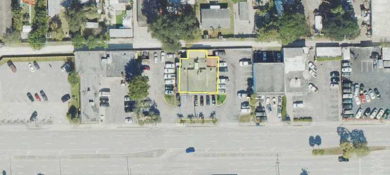 Used Car Lot with Retail Building