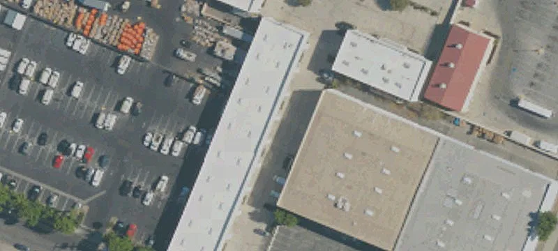 Industrial Warehouse with Roll-Up Doors