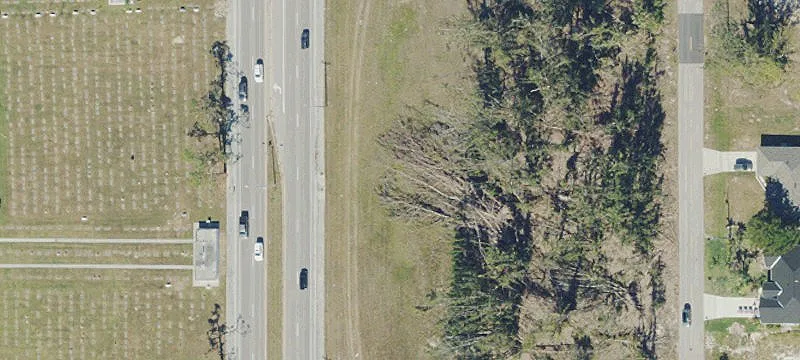 Commercial Land with Three-Street Access