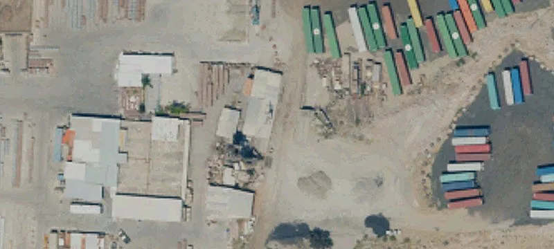 Outdoor Truck Trailer Storage Yard