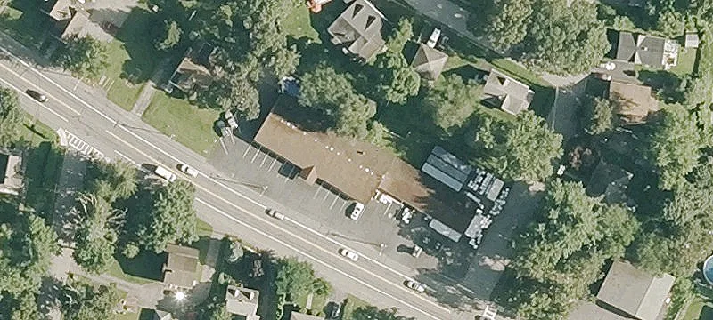 Freestanding Retail Building with Loading Dock
