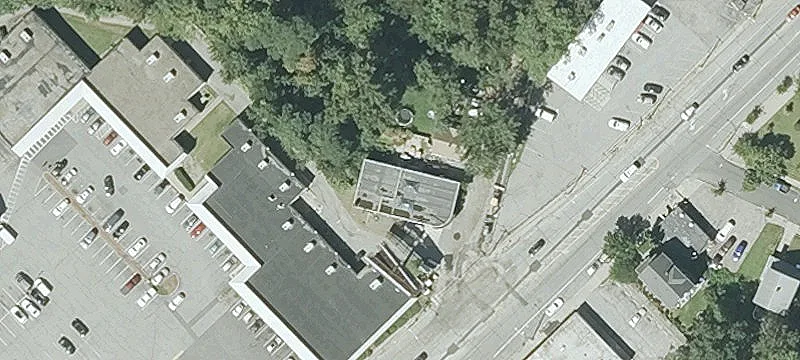 Vacant Commercial Storefront Building