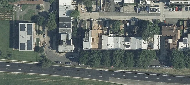 Office Building with Rooftop Terrace