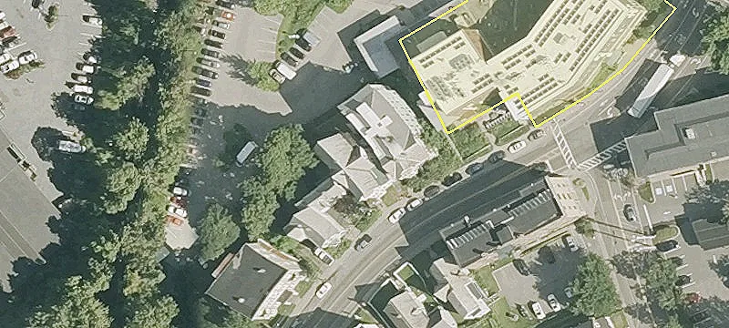 Apartment Building with Individual Rooms
