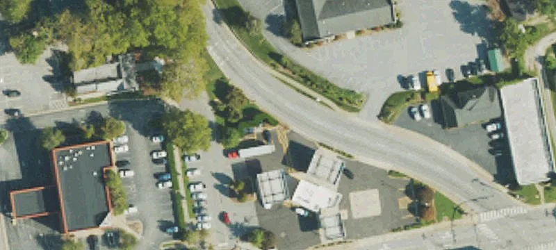 Corner Automotive Parking Lot