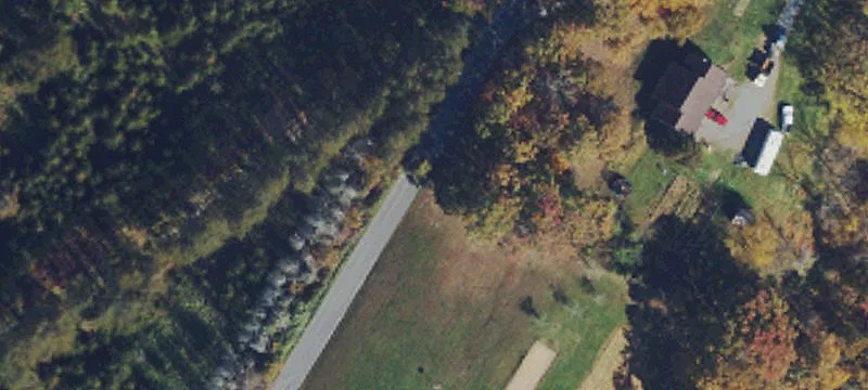 Ranch Farm with Barn and Creek