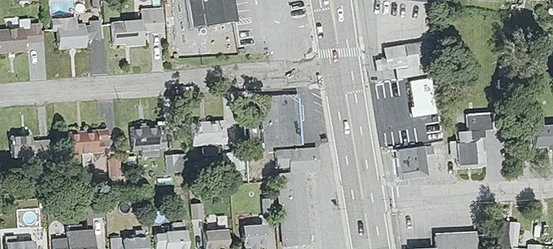 Corner Retail and Office Building