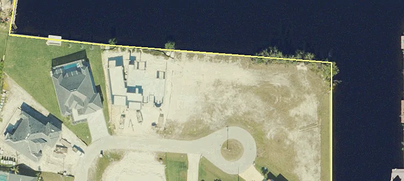 Waterfront Gulf Access Land with Seawall