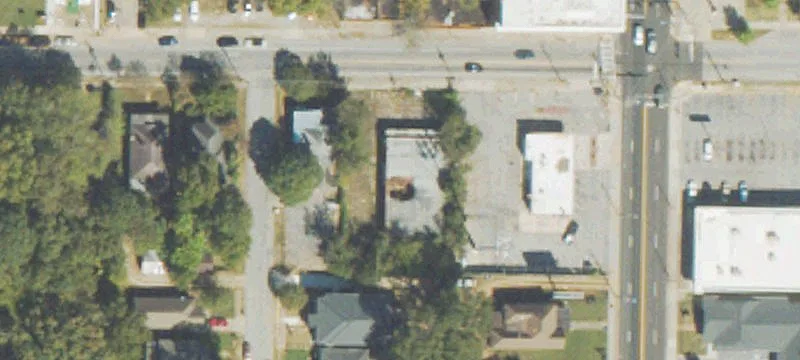 Freestanding Brick Commercial Building