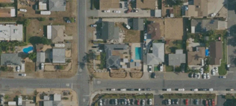 Corner-Lot Triplex with Pool