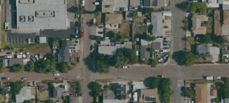 Duplex on Large Corner Lot