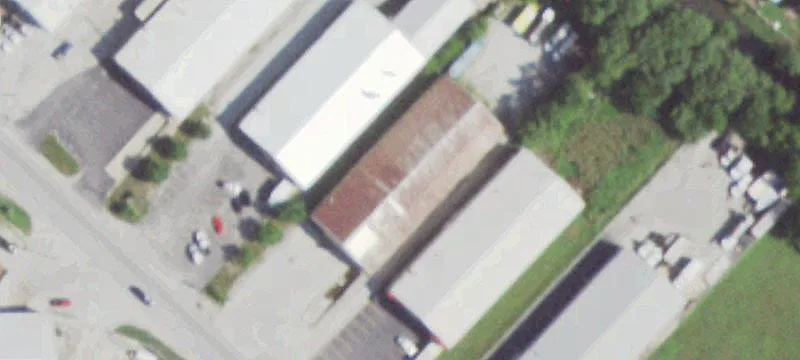 Industrial Warehouse with Truck Repairs