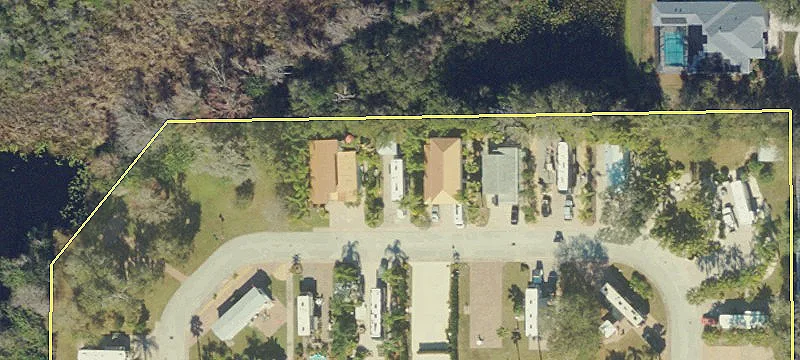 RV Resort Lot with Casita