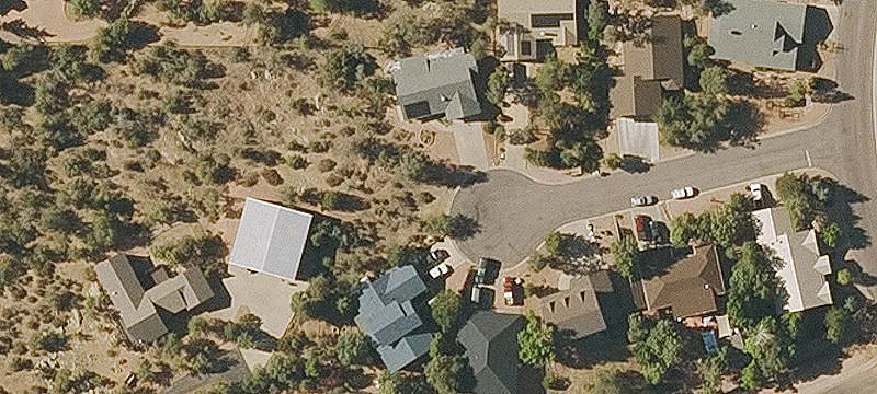 Gently Sloping Vacant Lot