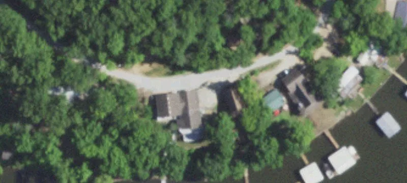 Lake-Adjacent Land with Small Building