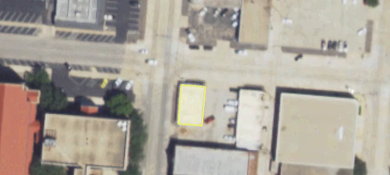 Corner Retail Building with Parking