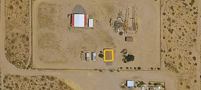 Flat Desert Land Parcel