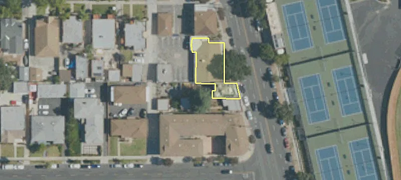 Two-Story Commercial Building with Dual Entrances