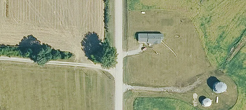 Farmland with Ranch Home and Storage