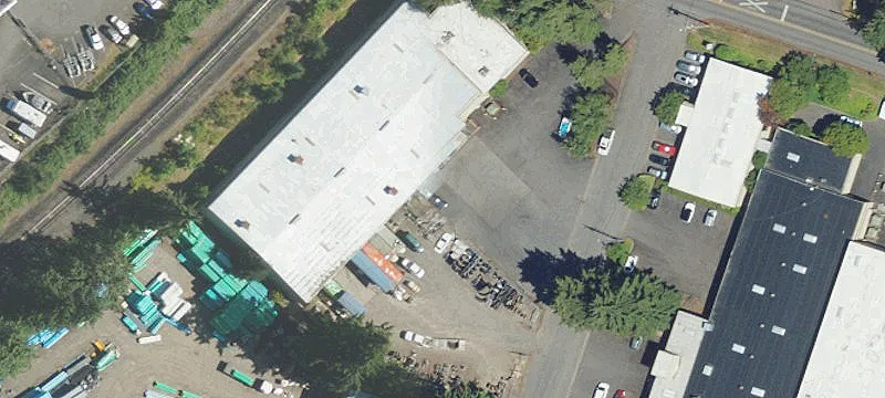 Warehouse with Covered Dock Loading