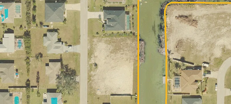 Navigable Freshwater Canal Land Lot