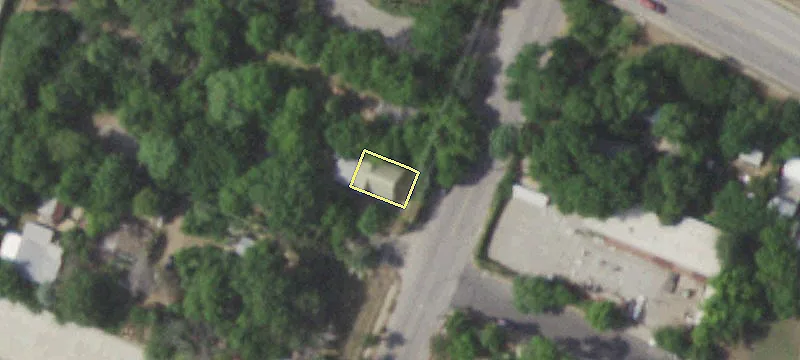 Two-Story Office Building with Fenced Yard