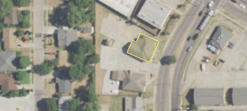 Retail Center with Two-Sided Sign