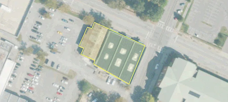 Corner Warehouse with Dock Doors
